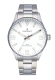 RADIANT BAGLEY ALL SS 40MM WHITE DIAL SILVER BAN RA536203