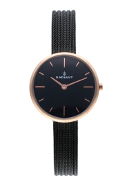 RELOJ RADIANT CELINE 32MM BLACK DIAL BLACK SS MESH RA522605