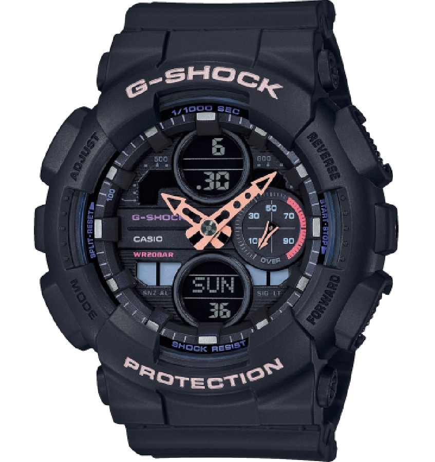 Casio G-SHOCK GMA-S140-1AER - Vista frontal