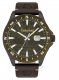 TIMBERLAND SWAMPSCOTT 46MM KHAKI 3H DATE BROWN LEAT 15941JYUK-53