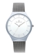 RADIANT HANS 41MM WHITE DIAL SILVER SS MESH RA531602