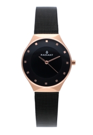 RELOJ RADIANT TOKYO 32MM BLACK DIAL BLACK SS MESH RA530603