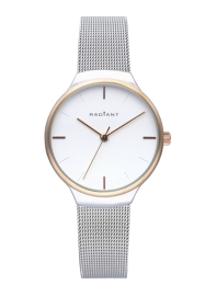 RELOJ RADIANT GAMELIN 34MM SILVER DIAL SILVER SS MESH RA524601