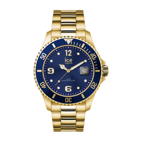 ICE WATCH STEEL - GOLD BLUE - EXTRA LARGE - 3H IC017326