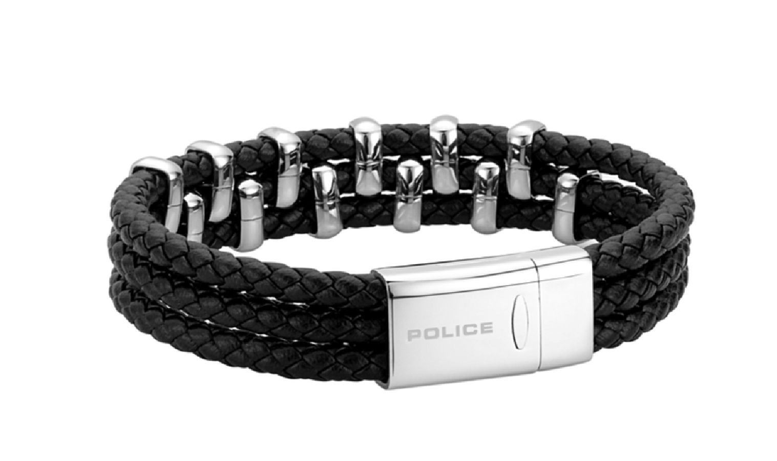 Police JEWELS NORREBRO BRACELET S14APL01B - Vista frontal
