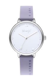 RELOJ MR WONDERFUL WATCH TIME FOR FUN / SILVER&PURPLE WR40300