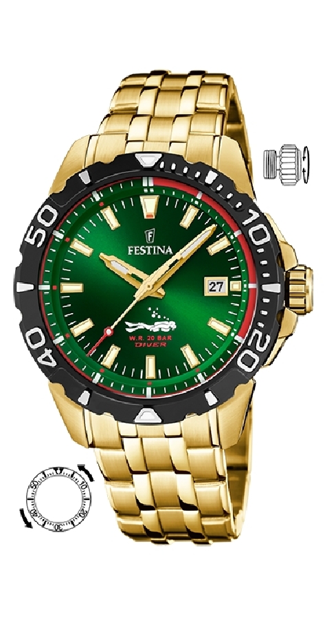 Festina THE ORIGINALS F20500/3 - Vista frontal