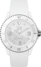 RELOJ ICE WATCH CRYSTAL - WHITE SILVER - SMOOTH - MEDIUM IC017246