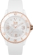 ICE WATCH CRYSTAL - WHITE ROSE-GOLD - SMOOTH - 3H IC017248