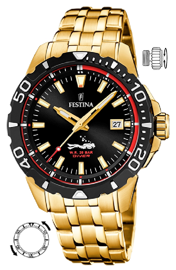 Festina THE ORIGINALS F20500/4 - Vista frontal
