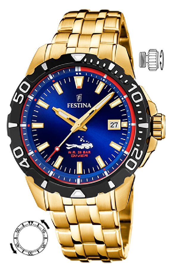 Festina THE ORIGINALS F20500/2 - Vista frontal