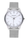 RADIANT LIGHTS&SHADOWS 40MM SILVER DIAL SS MESH RA553604