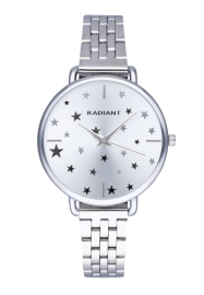 RELOJ RADIANT SAINT LAURENCE 38MM SILVER DIAL SS BRACE RA544201