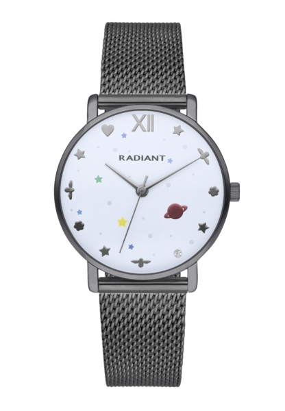 RADIANT MILKY WAY 36MM WHITE DIAL IPGUN MESH RA545201