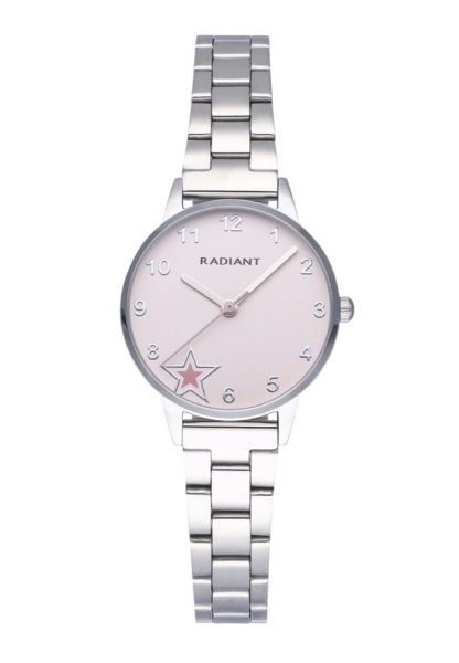 RADIANT ICON 28MM PINK DIAL SS BRACELET RA555202
