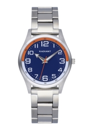 RELOJ RADIANT TOMMY 35MM BLUE & ORANGE DIAL SS BRACELE RA559203