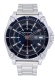 RADIANT MR.ROBOT 49MM BLUE DIAL SILVER SS BRACEL RA552201