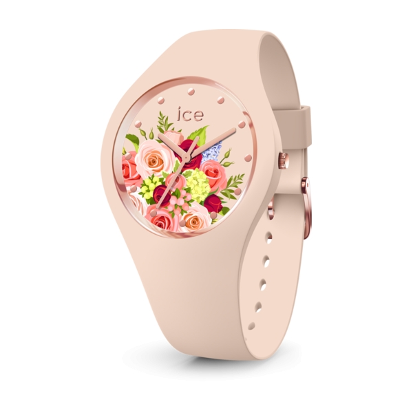 ICE WATCH FLOWER - PINK BOUQUET - MEDIUM - 3H IC017583