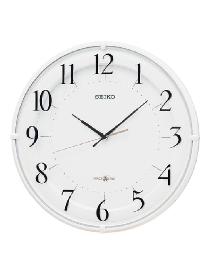 Seiko CLOCKS QGP216W - Vista frontal
