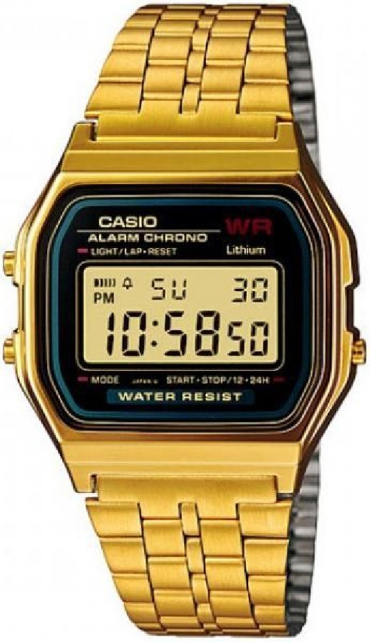 Casio A159WG-1 - Vista frontal