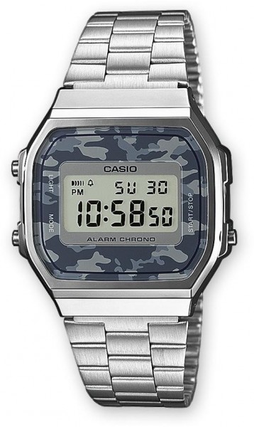 CASIO VINTAGE CAMOUFLAGE A168WEC-1EF