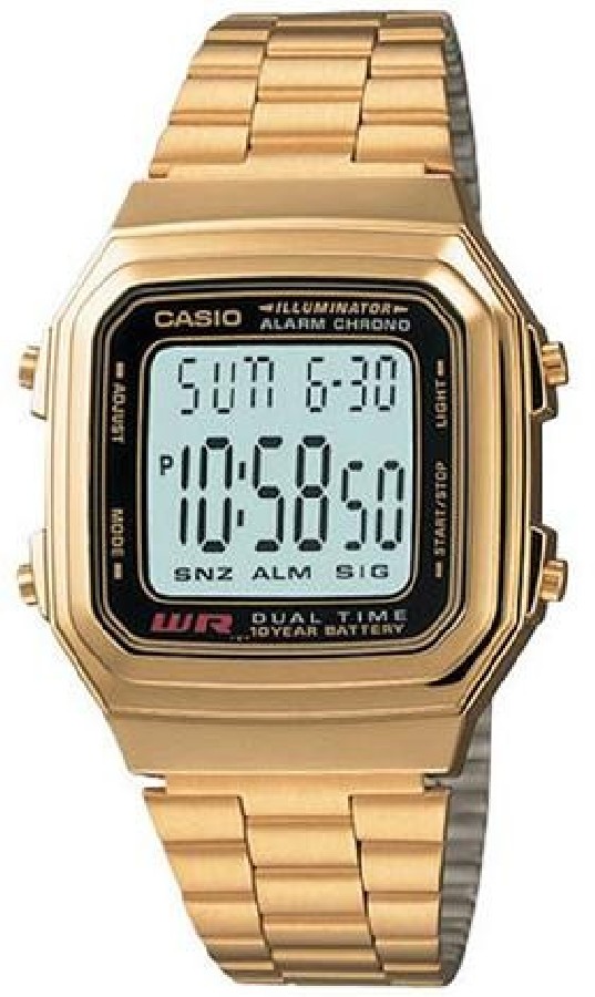 Casio A178WG-1A - Vista frontal
