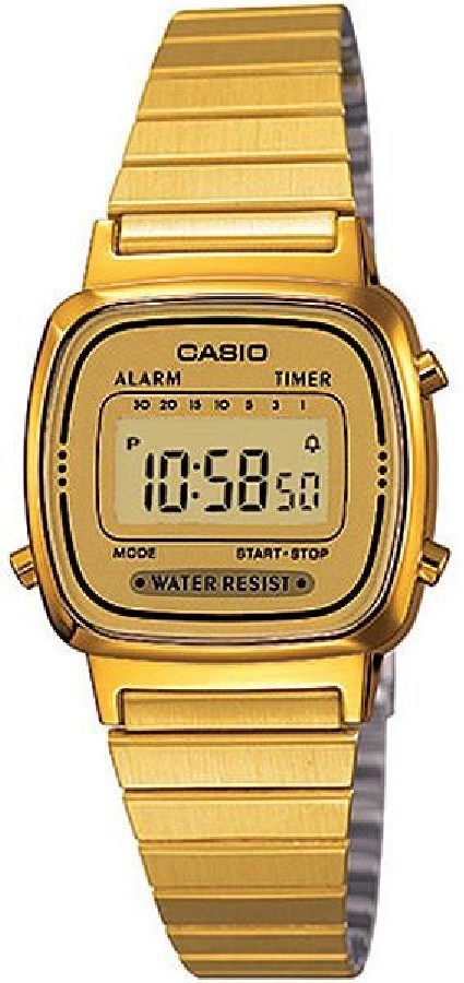 Casio LA-670WG-9 - Vista frontal