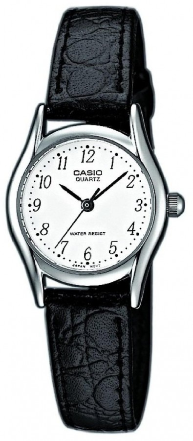 Casio Classic, Leather Strap LTP-1154E-7B - Vista frontal