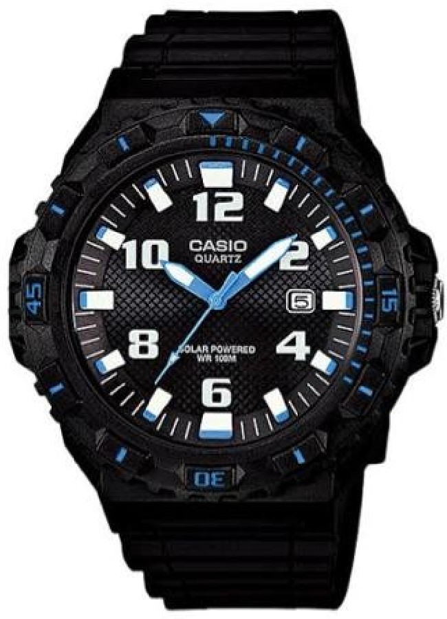 Casio SOLAR POWERED MRW-S300H-1B2 - Vista frontal