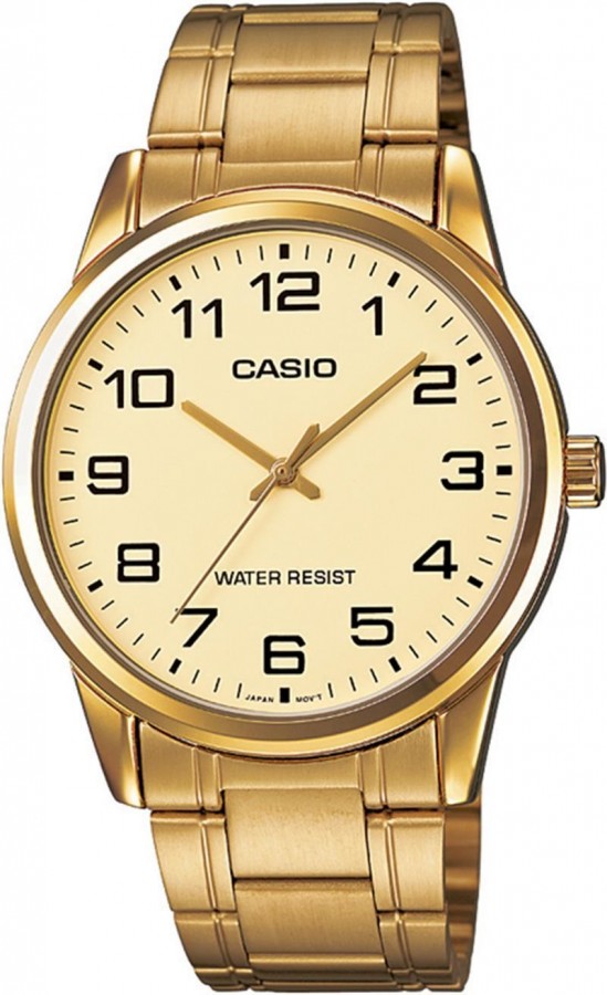 Casio MTP-V001G-9 - Vista frontal