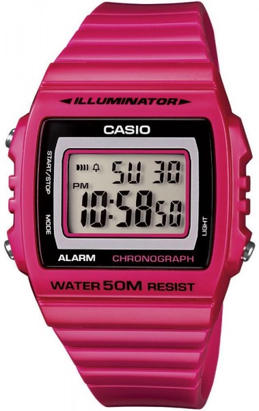 CASIO FUCSIA W-215H-4