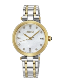 RELOJ SEIKO LADIES CUARZO 12 DIAMANTES MOP SRZ532P1
