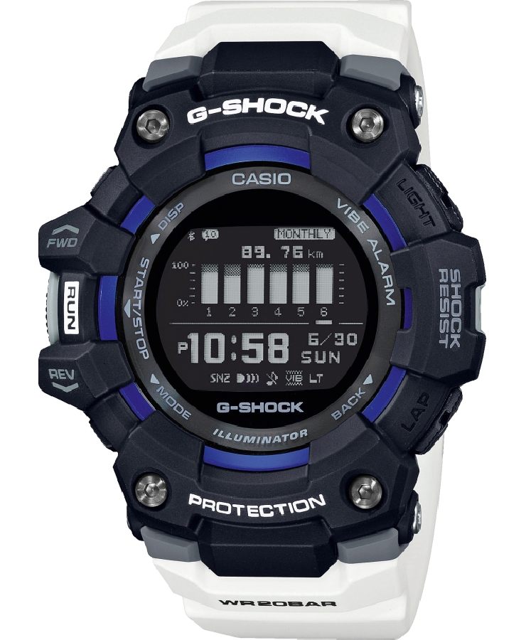 Casio G-SHOCK GBD-100-1A7ER - Vista frontal