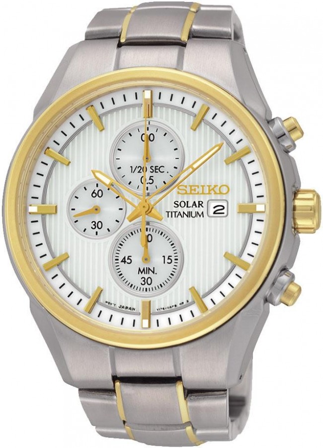 Seiko SOLAR SSC368P1 - Vista frontal