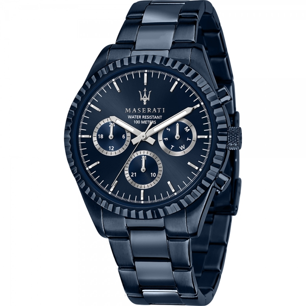 MASERATI BLUE EDITION 43MM MULTIFUNCION R8853100025