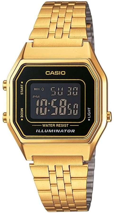 Casio LA-680WG-1E - Vista frontal