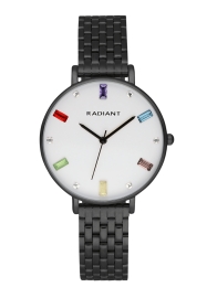 RELOJ RADIANT TIARA 36MM SILVER DIAL IPGUN BRACELET RA542202