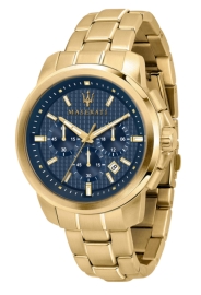 RELOJ MASERATI SUCCESSO EXT 44MM CHR BLUE DIAL BR YG R8873621021