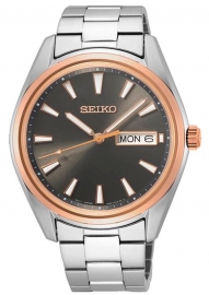 RELOJ SEIKO NEO CLASSIC ZAFIRO DOBLE CALENDARIO SUR344P1