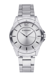RELOJ RADIANT LEXA 39MM SILVER DIAL IPSILVER BRAZ RA568201