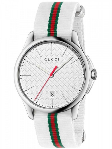 GUCCI WATCH  G-TIMELESS LG WHITE YA126322