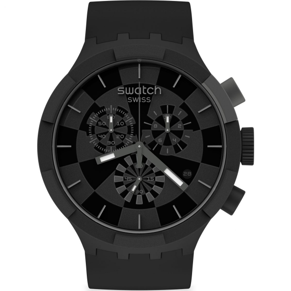 SWATCH CHECKPOINT BLACK SB02B400