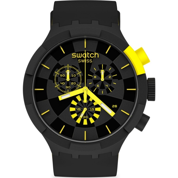 SWATCH CHECKPOINT YELLOW SB02B403