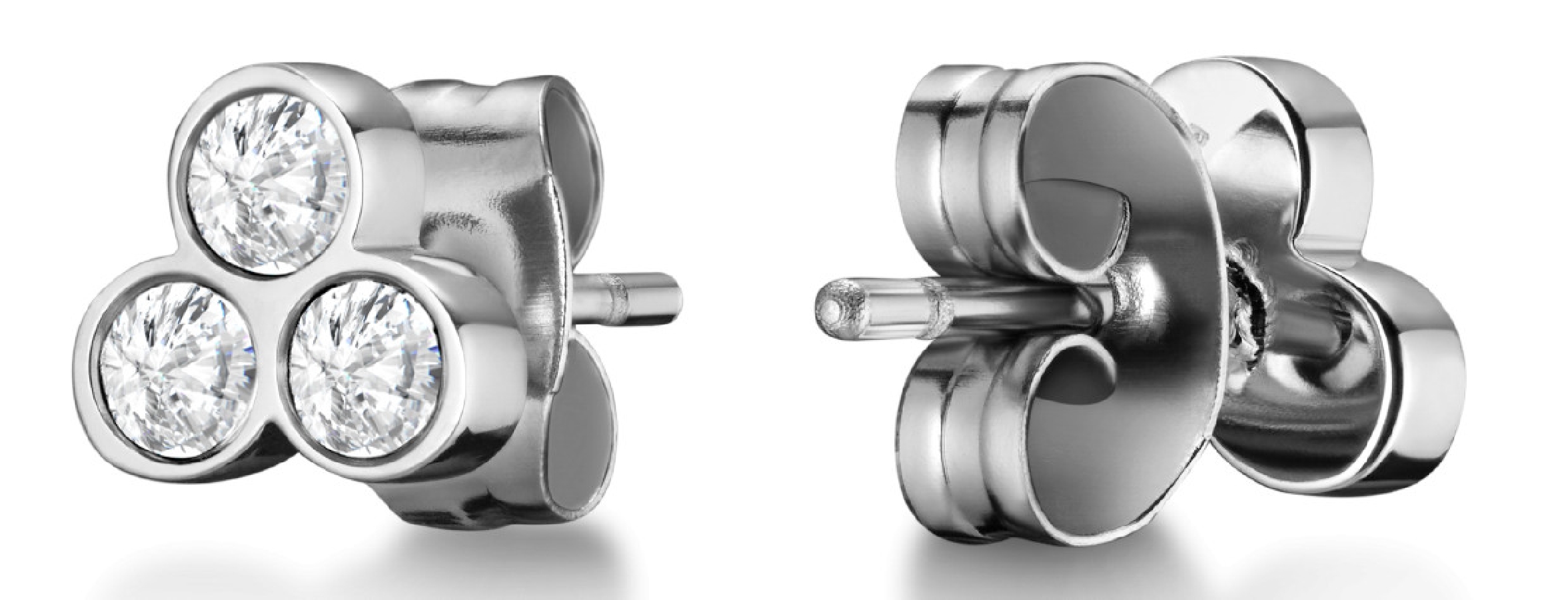 Rosefield PENDIENTES JTSTCS-J422 - Vista frontal