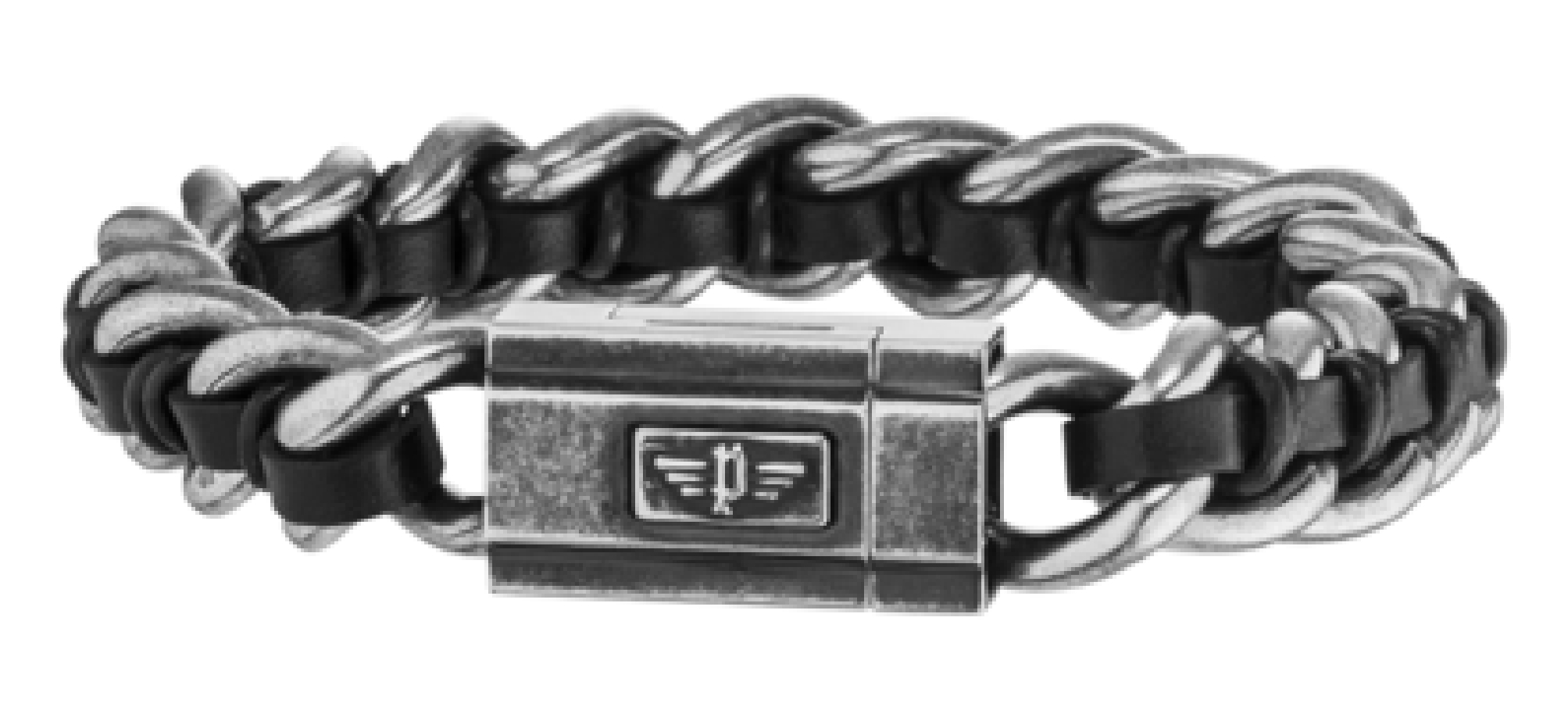 Police JEWELS RECTANGUL S14ALK01B PJ.26052BSE/01-L - Vista frontal