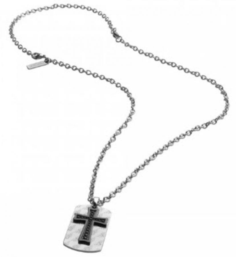 Police JEWELS PJ.26384PSSB/01 COLLAR S14AQZ01P - Vista frontal