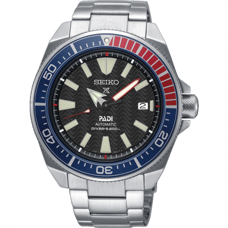 Seiko PROSPEX DIVER'S PADI SAMURAI SRPF09K1 - Vista frontal