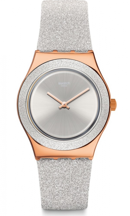 Swatch GREY SPARKLE YLG145 - Vista frontal
