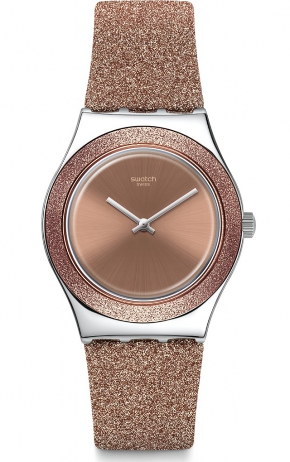 Swatch ROSE SPARKLE YLS220 - Vista frontal
