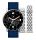 RADIANT TIMES SQUARE 44MM IPSILVER SILI STRAP RAS20403